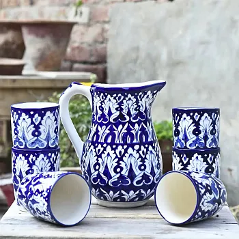 Blue Pottery